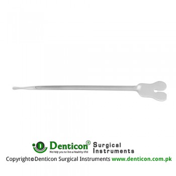 Butterfly Probe / Grooved Director With Tip Stainless Steel, 14.5 cm - 5 3/4"